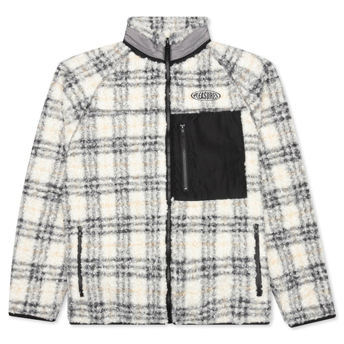 Wraith Poodle Polar Fleece Jacket - Grey