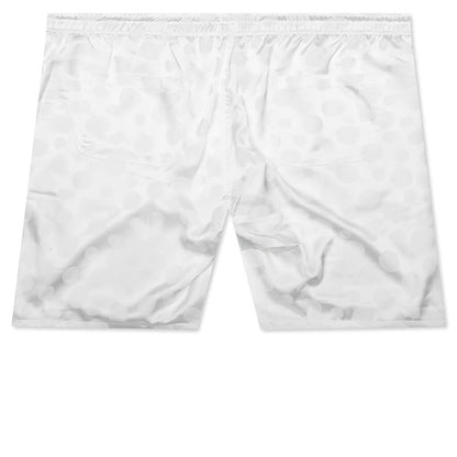 Polka Dot Short - White