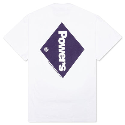Diamond Logo S/S Tee - White