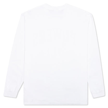 Arch L/S Tee - White