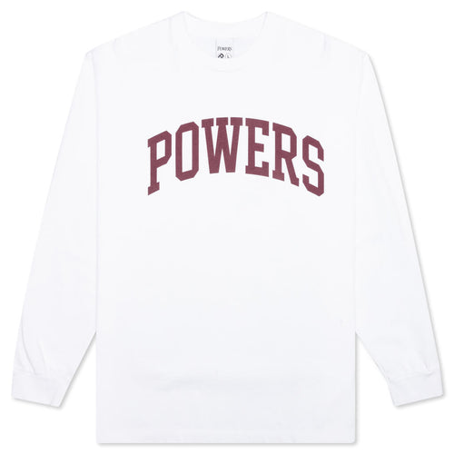 Arch L/S Tee - White