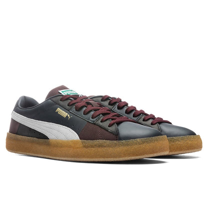 Suede Crepe Patch - Black