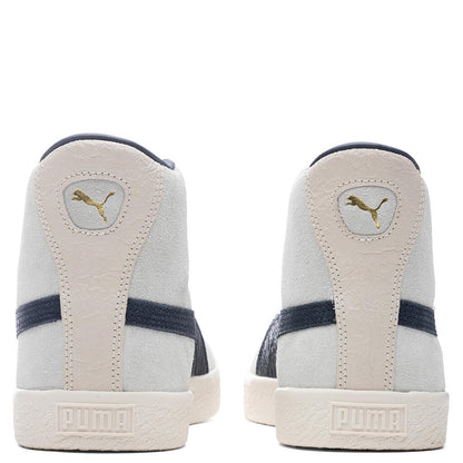Suede Mid VTG RDL - White/New Navy