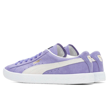 Suede VTG - Light Lavender/White