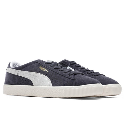 Suede VTG RDL - New Navy/White