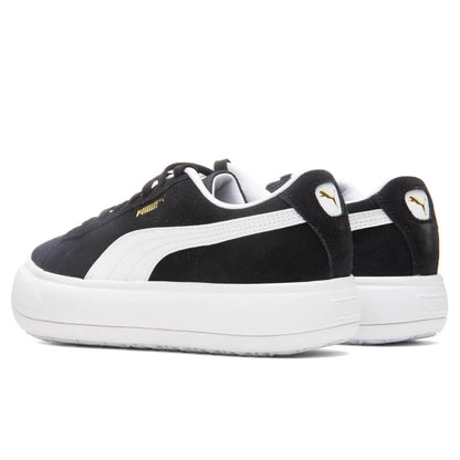 Women's Suede Mayu - Black/White