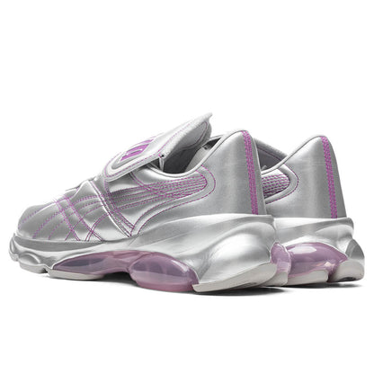 Puma x Dua Lipa Women's Cell King Metallic L - Puma Silver/Byzantium/Pink Lady