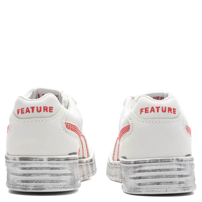 Puma x Feature Slipstream Lo - Vapor Gray/Pop Red