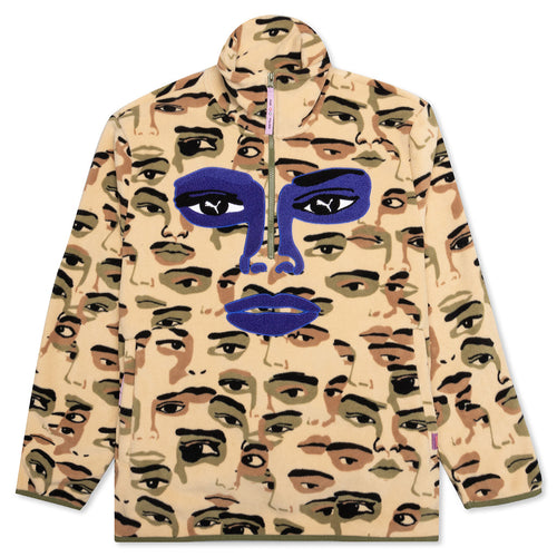 Puma x KidSuper Studios AOP Fleece Jacket - Khaki