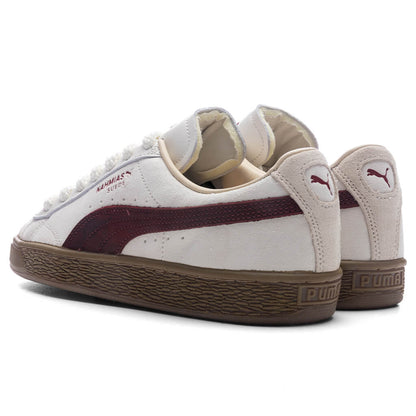 PUMA x Nahmias Suede Vintage - Warm White/Archive Gold/For All Time Red