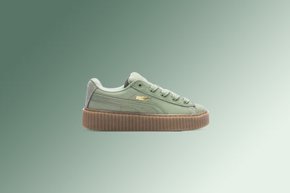 Puma x Fenty Creeper Phatty Nubuck (JR) - Green Fog