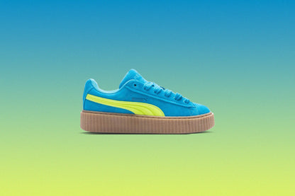 Women's Puma x Fenty Creeper Phatty - Speed Blue/Lime Pow/Gum