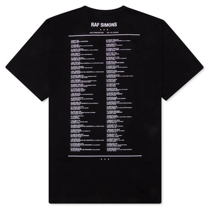 Teenage Dreams Big Fit Tour T-Shirt - Black