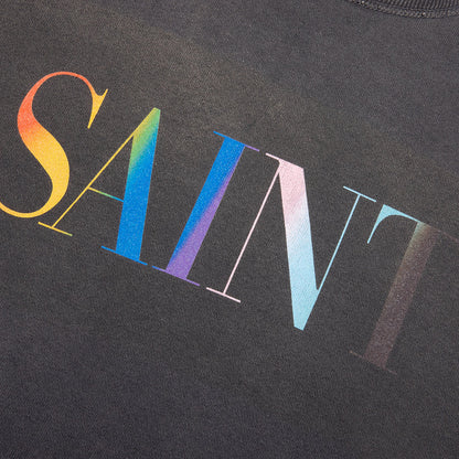 Rainbow Saint Crew Sweater - Black