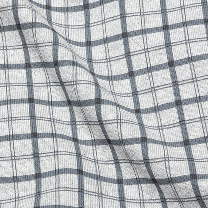Checker Hooded Sweatshirt - Khaki