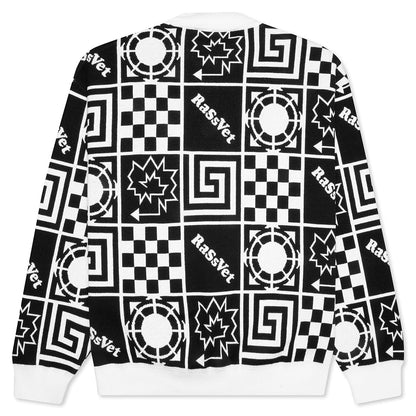 Multi Board Sweater - White