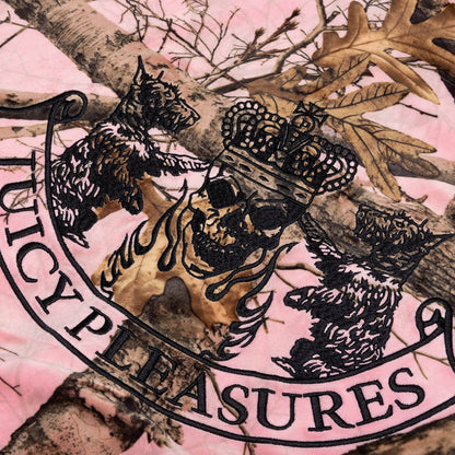 Pleasures x Juicy Couture Realtree Velour Hoodie - Pink Edge