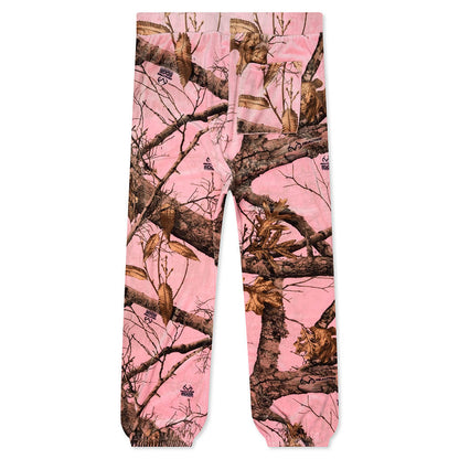 Pleasures x Juicy Couture Realtree Velour Track Pants - Pink Edge