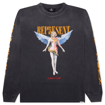 Reborn Long Sleeve T-Shirt - Aged Black