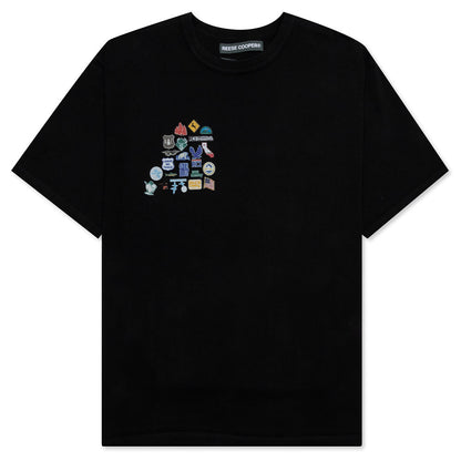 Pins T-Shirt - Black