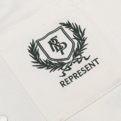 Represent Crest Shirt - Antique White