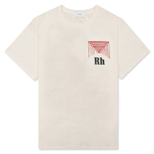 Box Perspective Graphic Tee - White