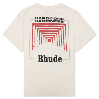 Box Perspective Graphic Tee - White