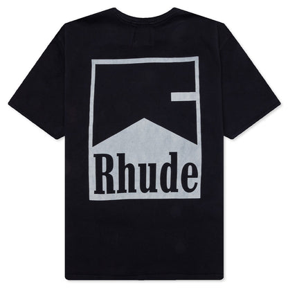 Rhude Chevron Tee - Vintage Black