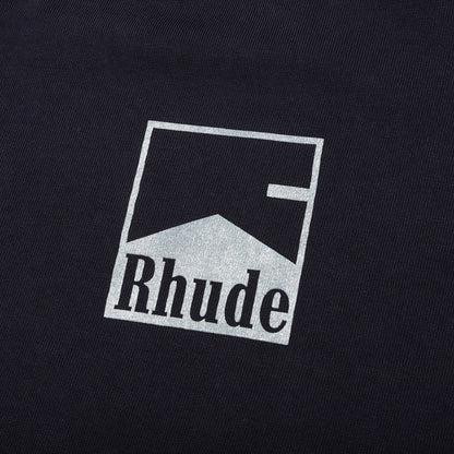 Rhude Chevron Tee - Vintage Black