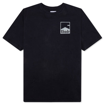 Rhude Chevron Tee - Vintage Black