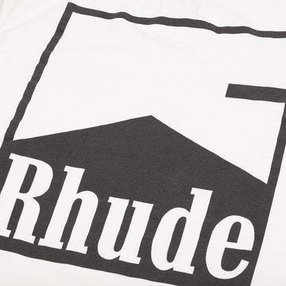 Rhude Chevron Tee - Vintage White