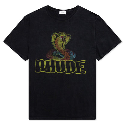 Cobra Graphic Tee - Black