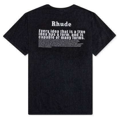 Falling For You Graphic Tee - Black