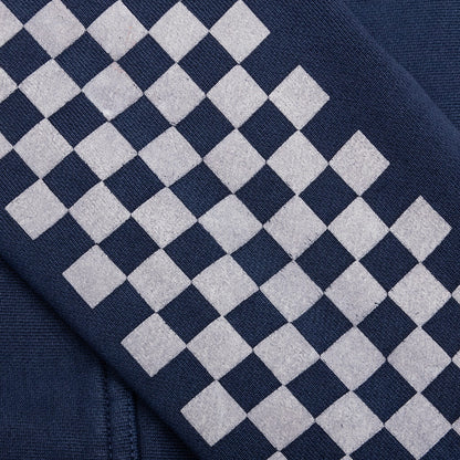 Graphic Hoodie - Classic Checkers Blue