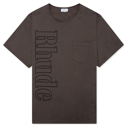Logo Pocket Tee - Grey