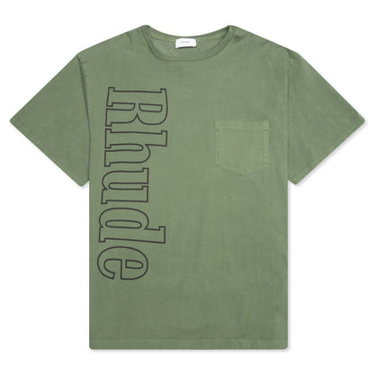 Logo Pocket Tee - Olive