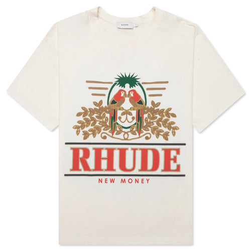 Parakeet Tee - Vintage White