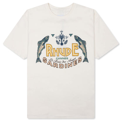 Rhude Sardines Tee - Vintage White