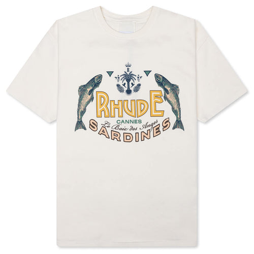 Rhude Sardines Tee - Vintage White