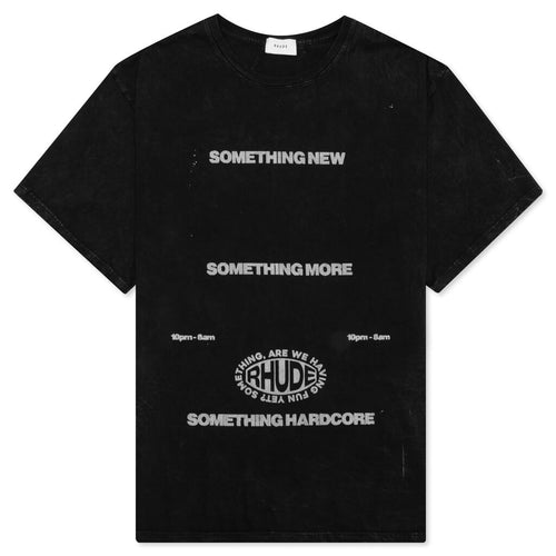 Something More Graphic Tee - Black