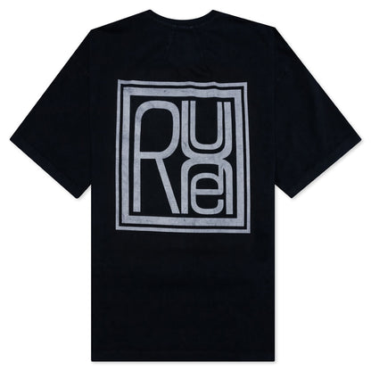 Square Logo Tee - Vintage Black