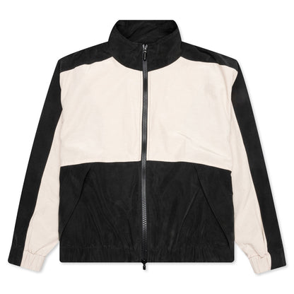 Vintage Logo Windbreaker - Beige/Black