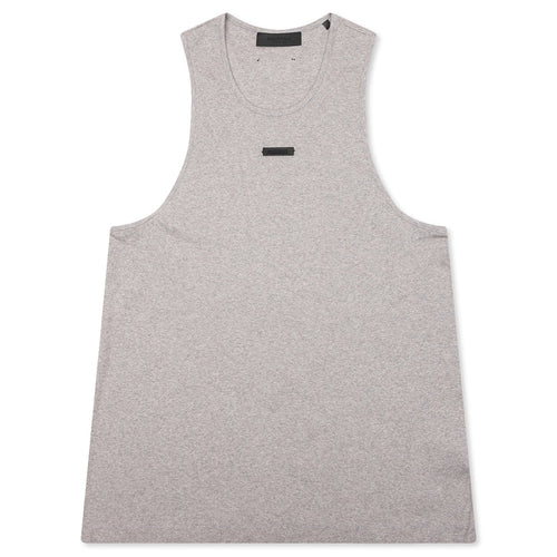 Ribbed Tank - Dark Heather