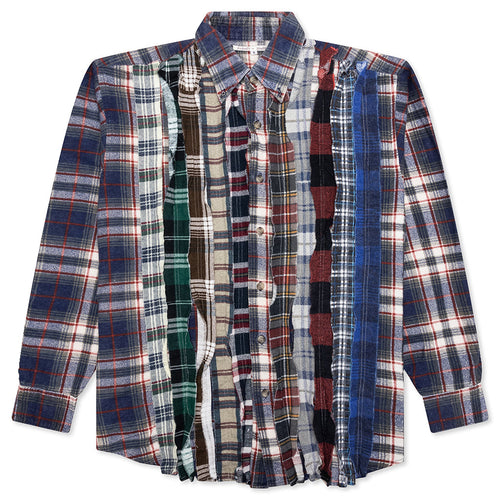 Ribbon Flannel Shirt - Assorted