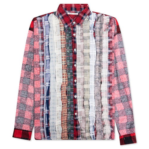 Ribbon Wide I.O. Flannel Shirt - Assorted