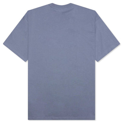 S/S Diagram Script T-Shirt - Bay Blue