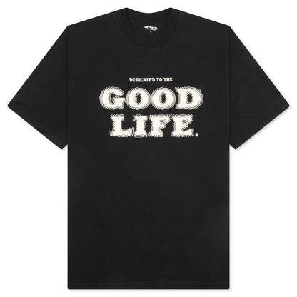 S/S Mist T-Shirt - Black/Wax