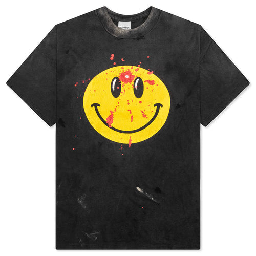 S/S T-Shirt Smile - Black