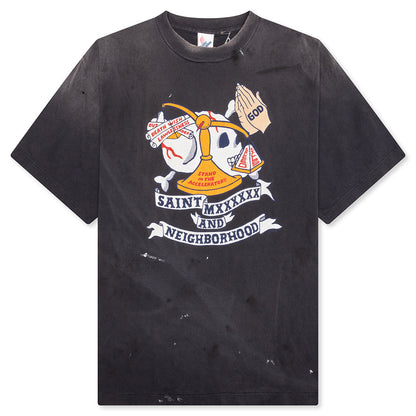 Saint Michael x Neighborhood Mx6 STHD Pray S/S Shirt - Black