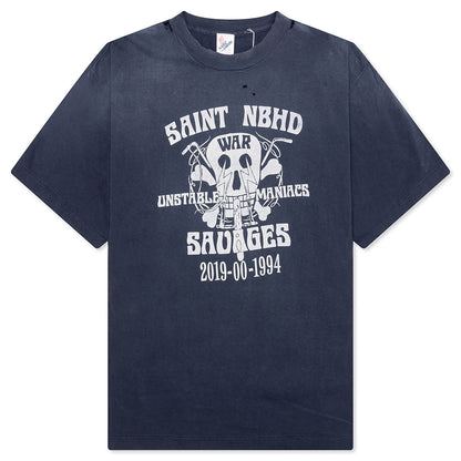 Saint Michael x Neighborhood Mx6 STHD Saint NBHD S/S Shirt - Navy